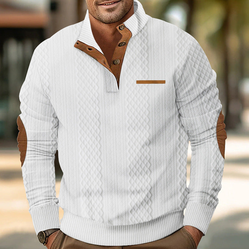 NEW - Men's Long Sleeve Cashmere Sweatshirt