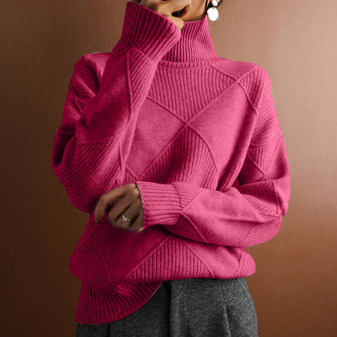 Women’s Cashmere Turtleneck Sweater – Elegance Meets Comfort