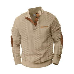 Men's Long Sleeve Cashmere Sweatshirt