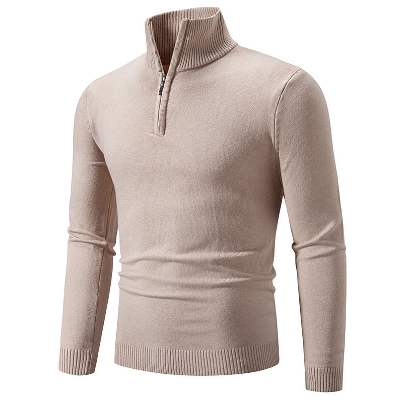 Men's New Cashmere Collar Pullover Shirt