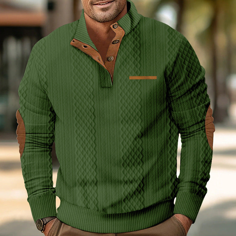 NEW - Men's Long Sleeve Cashmere Sweatshirt