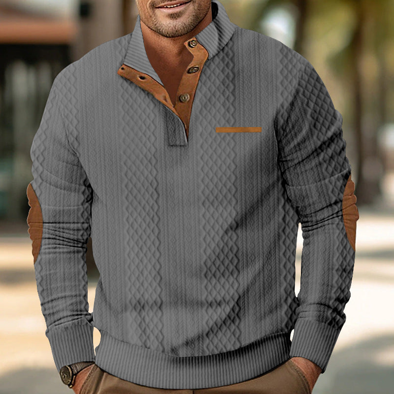 NEW - Men's Long Sleeve Cashmere Sweatshirt