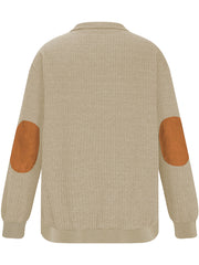 Men's  Long Sleeve Cashmere Sports Sweater