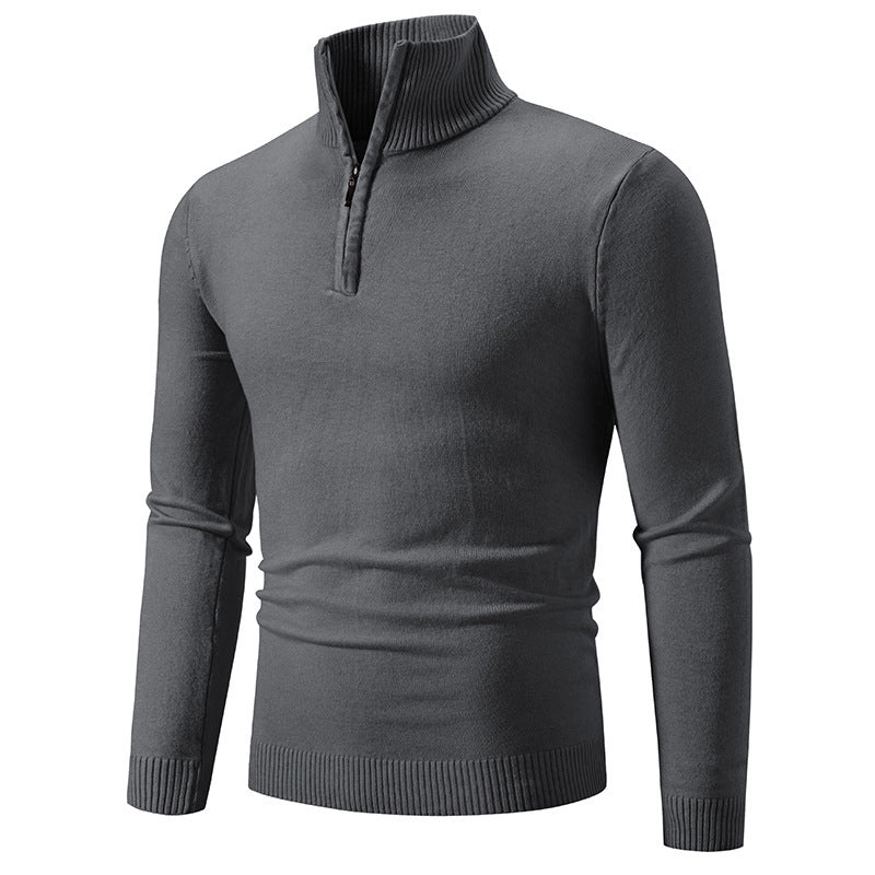 Men's New Cashmere Collar Pullover Shirt
