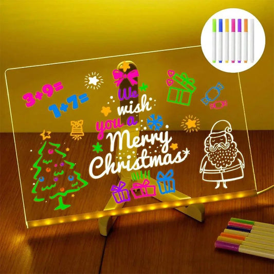 🎁The Best Gift For Kids-Luminous LED Drawing Board🎄🔥