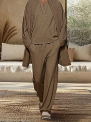 Ultra-Soft Simple 3-Piece Outfits