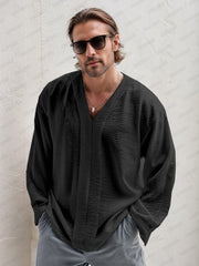 Leisure Simple Pullover Top