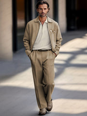 Luxury Elegant Jacket Pants Set