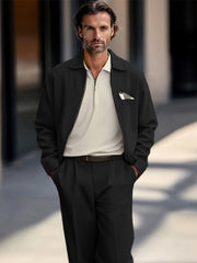 Luxury Elegant Jacket Pants Set