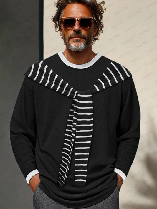 Fashion Knotted Shawl Collar Top