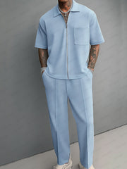 Minimalist Relaxed Fit Casual Set