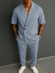 Minimalist Comfort Fit Suit Set