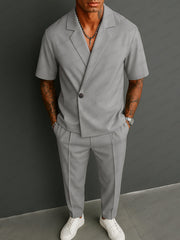 Minimalist Comfort Fit Suit Set