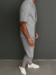 Minimalist Comfort Fit Suit Set