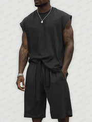 Casual Street Style Matching Set