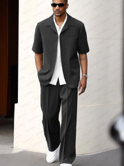 Urban Smart Casual Relaxed Fit Set