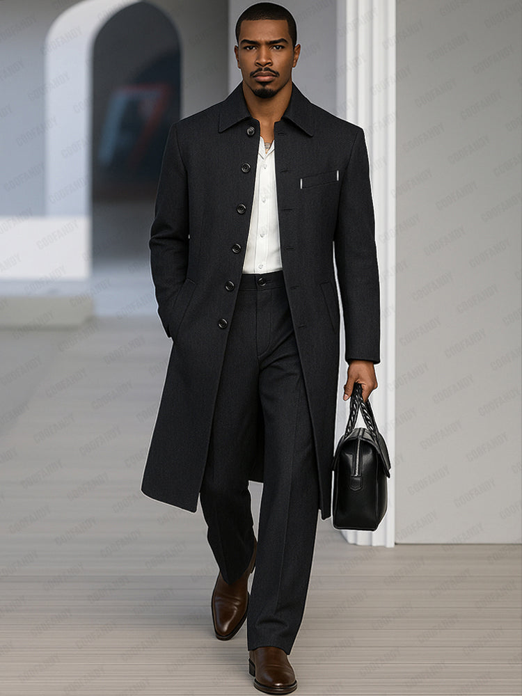 Versatile Business Coat and Pants Set