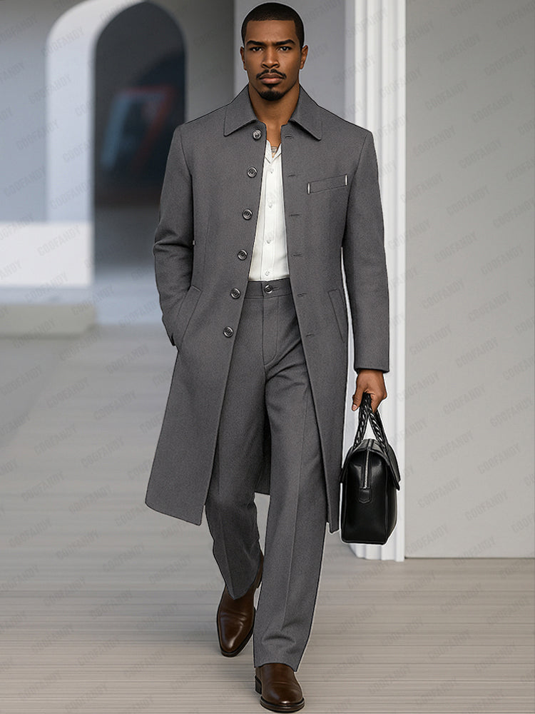 Versatile Business Coat and Pants Set