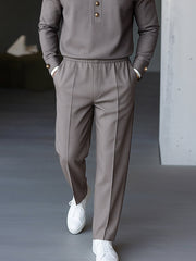 Casual Military Style Matching Set