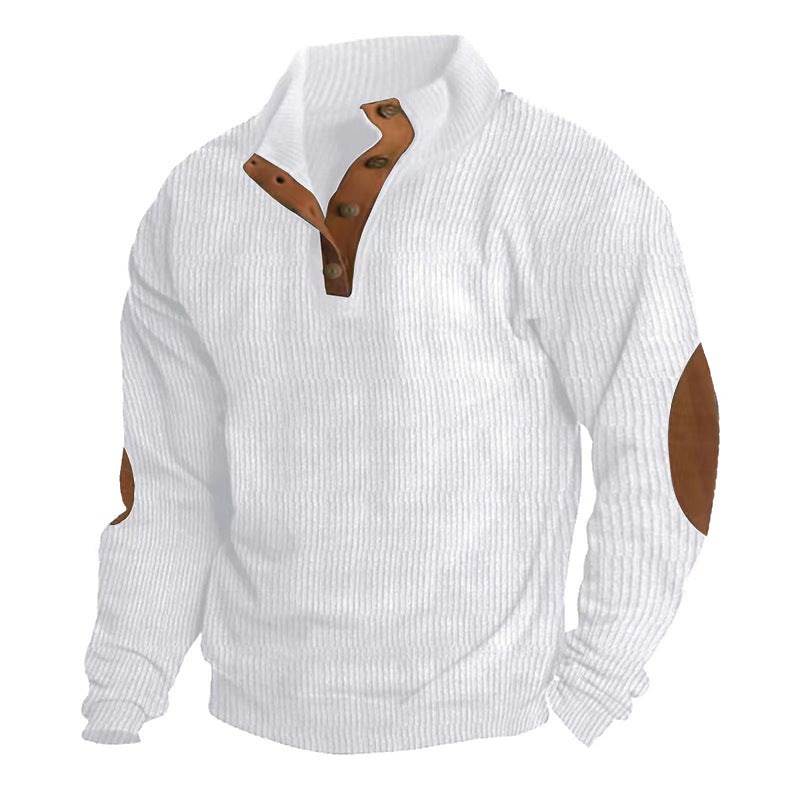 🔥Men's Outdoor Casual Stand Collar Long Sleeve Sweatshirt