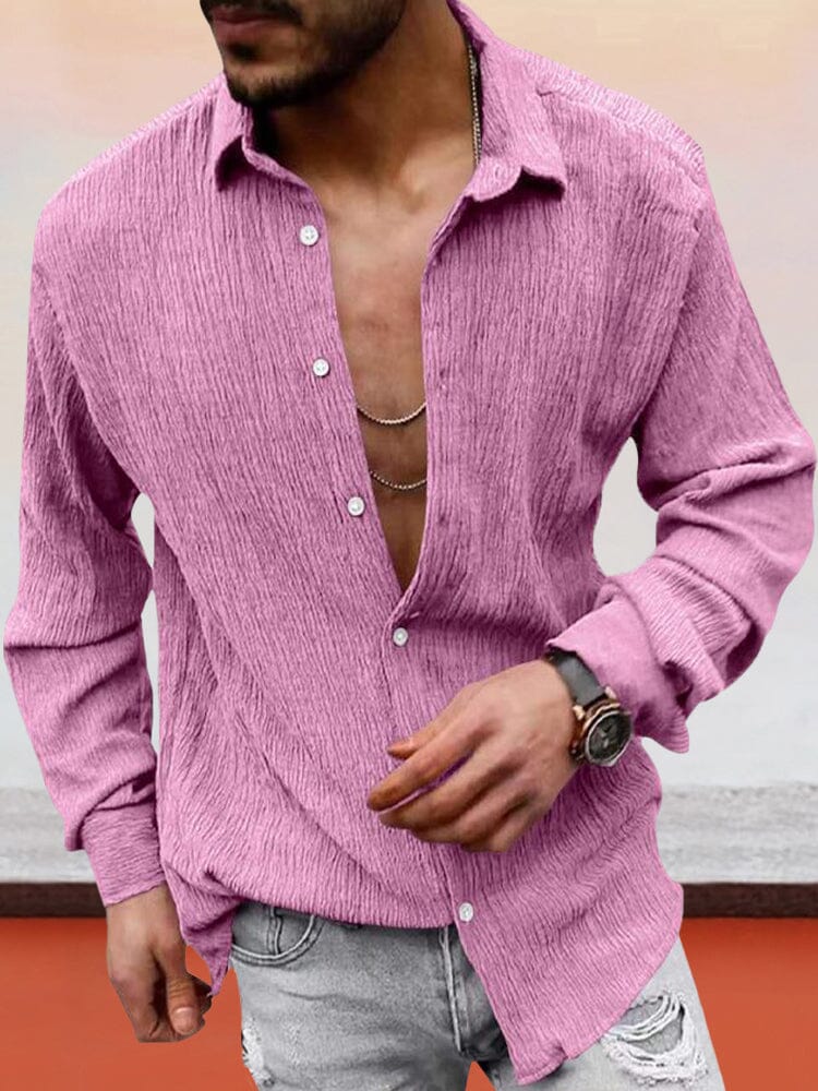 Classic Fit Textured Shirt