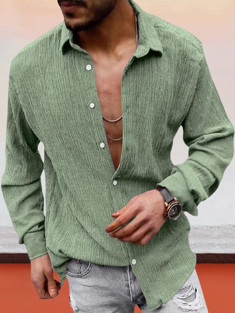 Classic Fit Textured Shirt