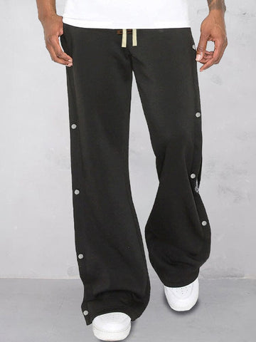 Stylish Paisley Splicing Sweatpants