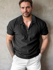 Beathable Corduroy Polo Shirt