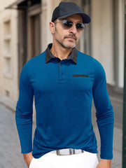 Essential Color Block Polo Shirt
