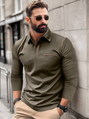 Casual Relaxed Fit Polo Shirt