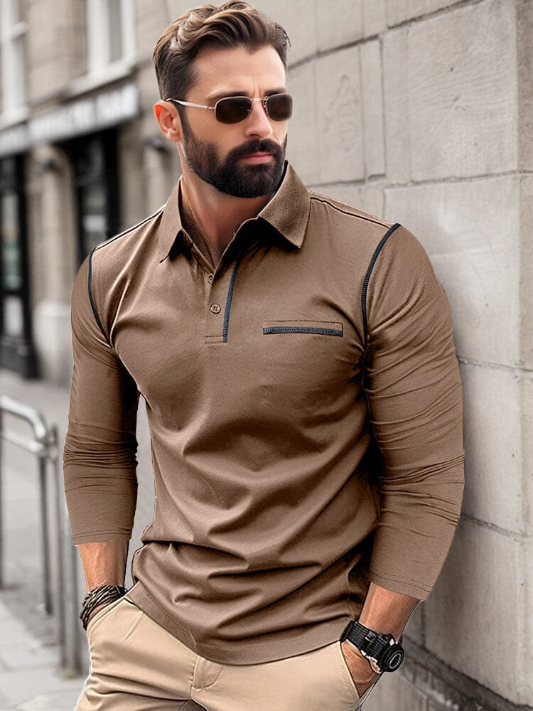 Casual Relaxed Fit Polo Shirt