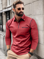 Casual Relaxed Fit Polo Shirt
