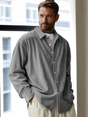 Classic Casual Fit Corduroy Shirt