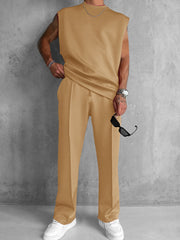 Modern Comfort Tank Top Pants Set