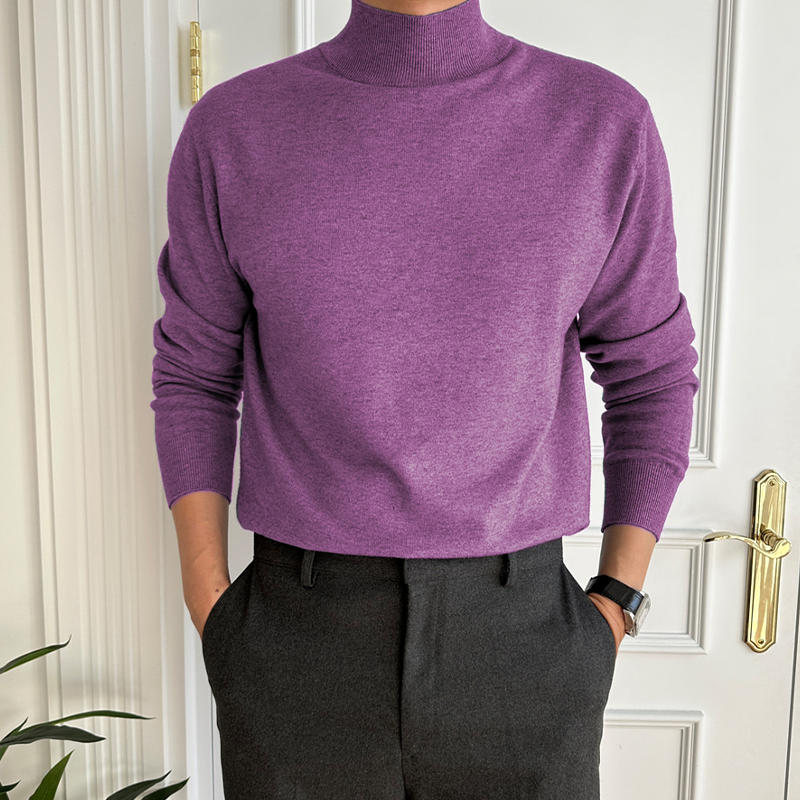 2025 Men's Cashmere Business Basic Sweater
