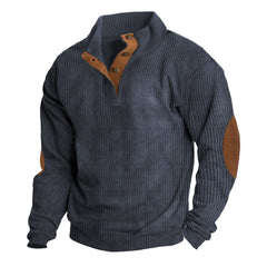 🔥Men's Outdoor Casual Stand Collar Long Sleeve Sweatshirt