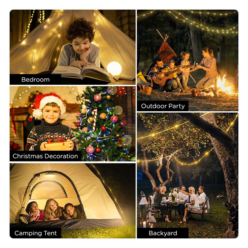 🔥Last Day 50% OFF✨Retractable Camping String Lights✨