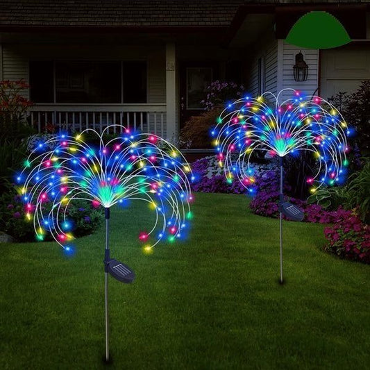 🔥Hot Sale-49% OFF🔥Outdoor Solar Fireworks Light✨