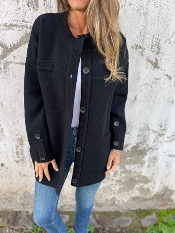 Women's Round Neck Autumn & Winter Casual Jacket