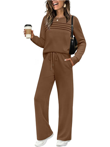 CLEARANCE SALE 🔥 Women's 2 Piece Sets Sweatshirt Casual Travel Outfits