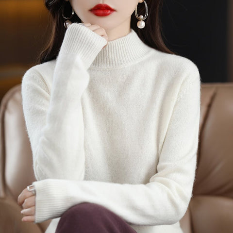 Hot Sale 70% OFF 🔥 Women's Mid-neck Cashmere Sweaters