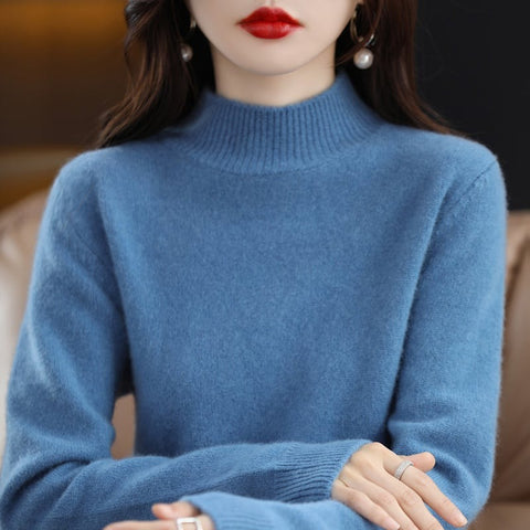 Hot Sale 70% OFF 🔥 Women's Mid-neck Cashmere Sweaters