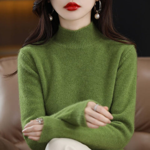 Hot Sale 70% OFF 🔥 Women's Mid-neck Cashmere Sweaters