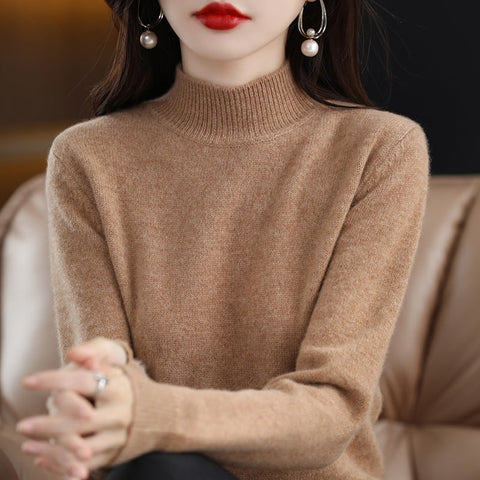Hot Sale 70% OFF 🔥 Women's Mid-neck Cashmere Sweaters