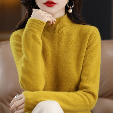 Hot Sale 70% OFF 🔥 Women's Mid-neck Cashmere Sweaters