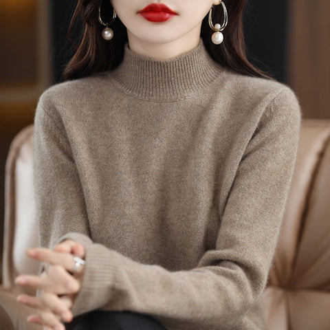 Hot Sale 70% OFF 🔥 Women's Mid-neck Cashmere Sweaters