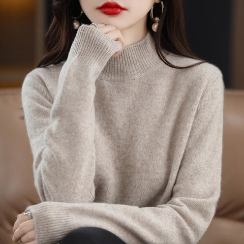 Hot Sale 70% OFF 🔥 Women's Mid-neck Cashmere Sweaters