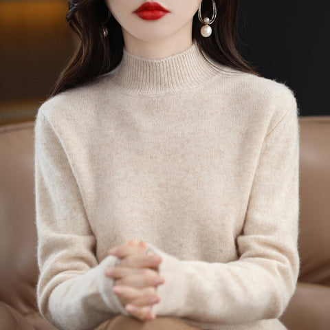 Hot Sale 70% OFF 🔥 Women's Mid-neck Cashmere Sweaters