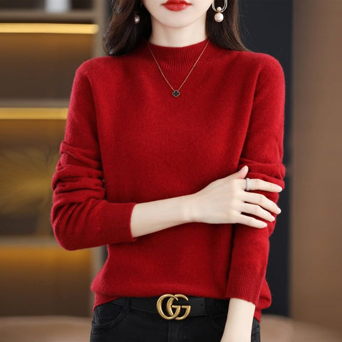 Hot Sale 70% OFF 🔥 Women's Mid-neck Cashmere Sweaters