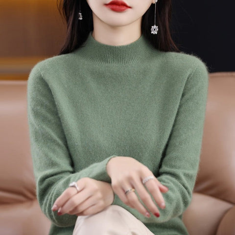 Hot Sale 70% OFF 🔥 Women's Mid-neck Cashmere Sweaters